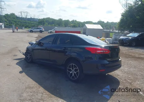 2017 Ford Focus Sel из США, поврежденный, VIN 1FADP3H28HL208941